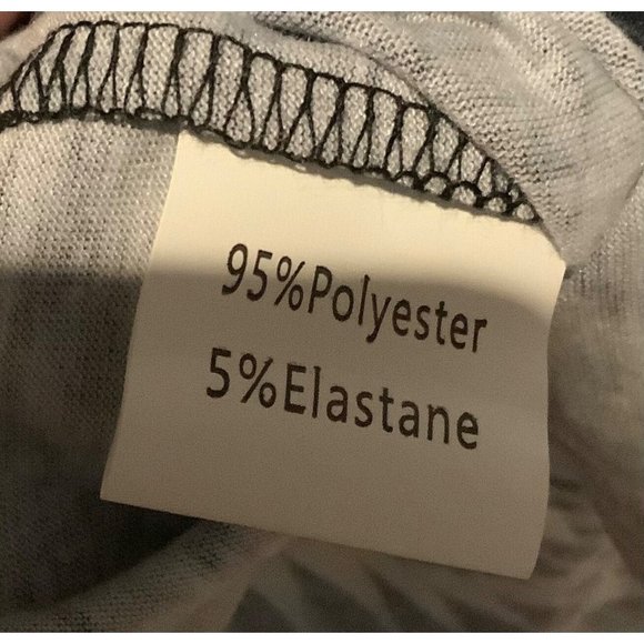 Womens Long Sleeved Shirt Sky Clouds Geometric Swirl XL - Picture 3 of 5